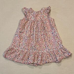Petit Bateau Girls Floral Spring Easter Dress Size 68 cm 24 Months